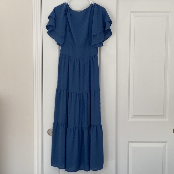 Line & Dot - Blue maxi dress - Picture 6 of 11